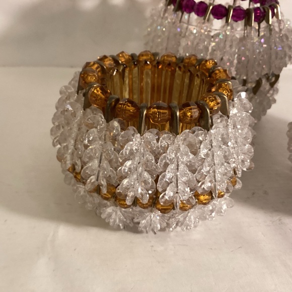 Set of 3 safety pin votive holders - Picture 2 of 5